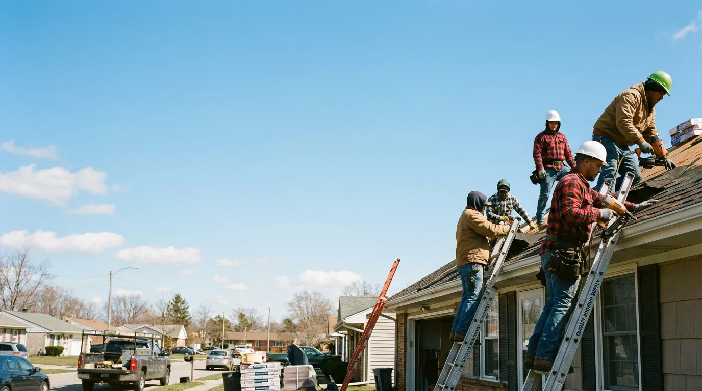 Roofing in Barnes City, IA near me